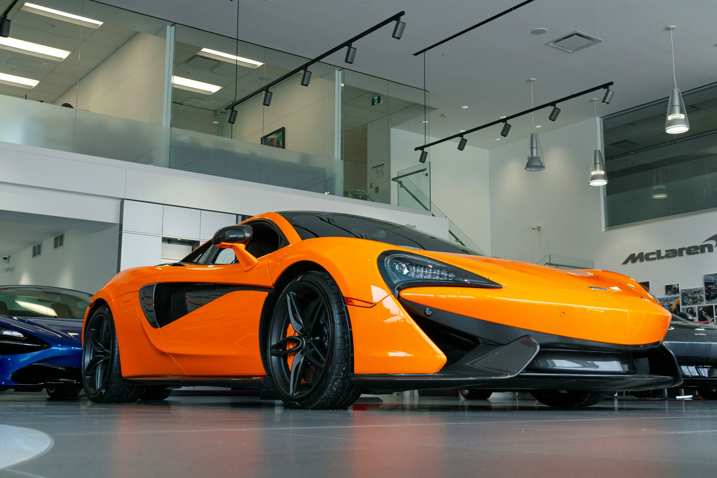 Luxury automotive detail.