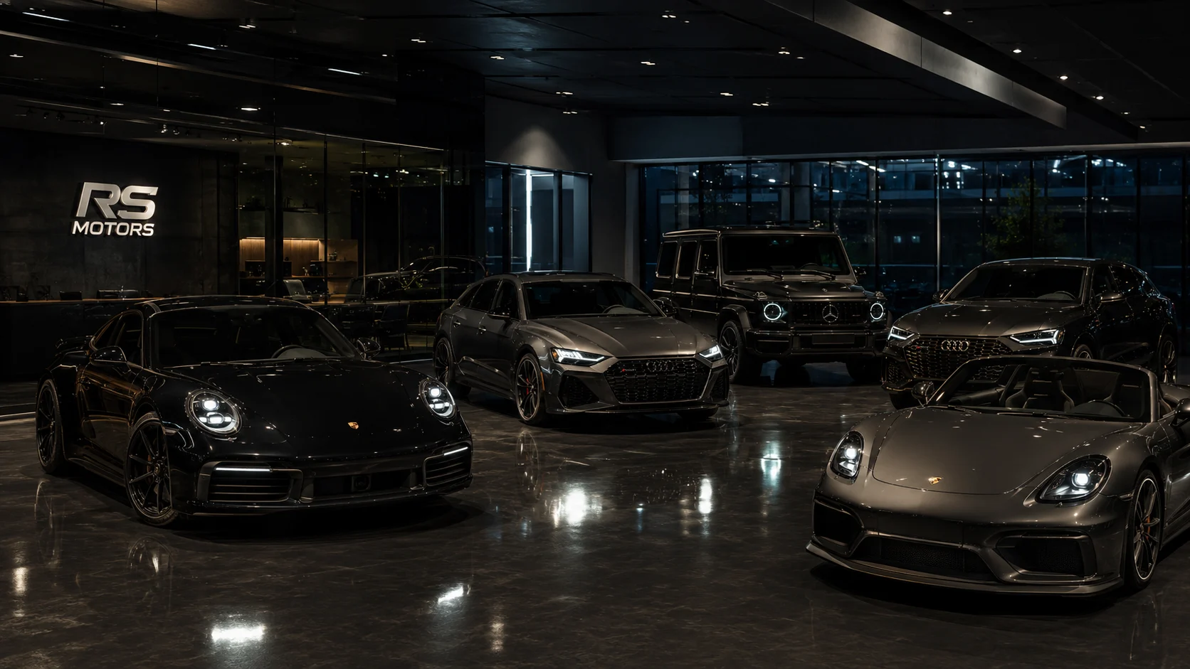 Premium automotive presentation.